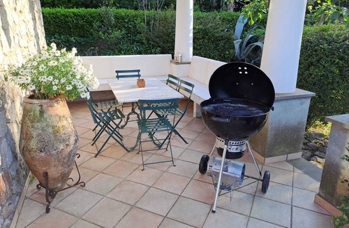 Anacapri Villa | Villa Elena, terrace with stunning views of Ischia, Gulf of Naples and Vesuvius