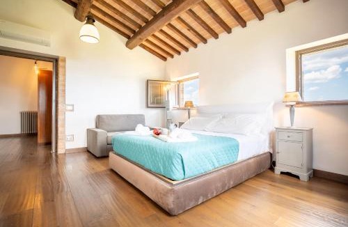 San Casciano dei Bagni Villa | Villa Florea I Modern Design with Gym and Private Pool