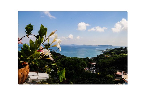 Casamicciola Terme Villa | Villa la Prua: A Terrace by the Sea with Pool and Historic Charm