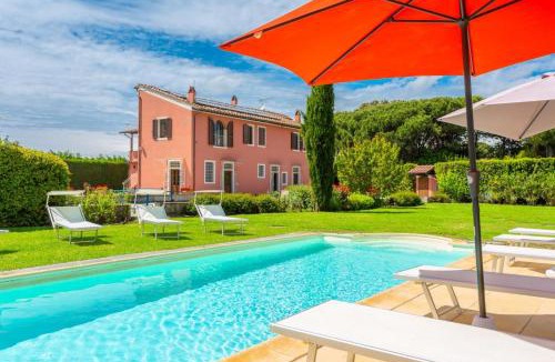 San Giuliano Terme Villa | Villa Rossa Large Private Pool WiFi