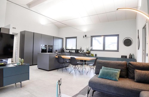 Solbiate Apartment | Villa Simonetta - Modern Design Home with Pool & Garden near Lake Como and Switzerland
