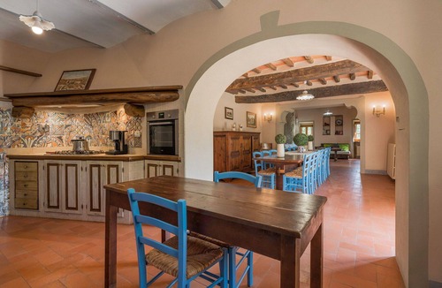 Bucine Villa | Wonderful private villa with private pool, internet, patio, pets allowed and panoramic view
