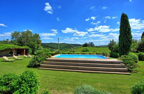 Monsanto Villa | Wonderful private villa with WIFI, A/C, private pool, patio, panoramic view, close to San Gimignano