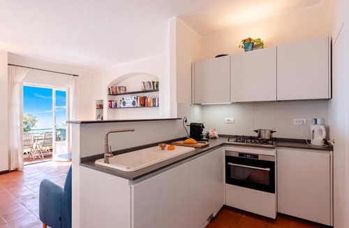 Recco Villa | Wonderful Villa with Sea View Terrace In Mulinetti, Recco, Italy