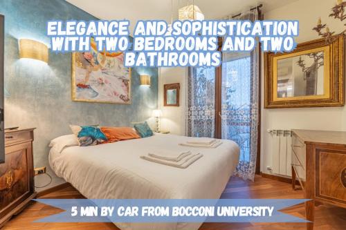 5' from Bocconi University with 2 Bedr and 2 Bathr