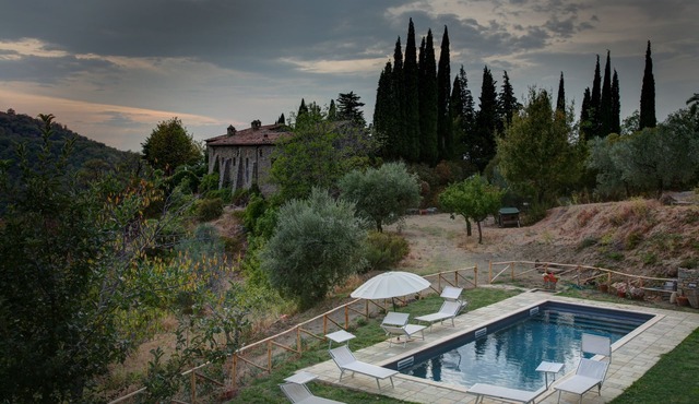 Agriturismo in tuscany nesteld in the hills of Cortona