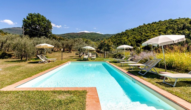 Apartment in Tuscan Farmhouse with Swimming Pool and All Amenities