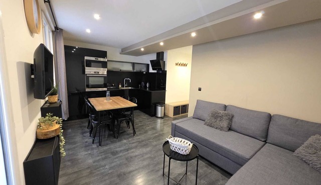 Apartment 2 rooms 4 persons St Étienne de tinée mountain ski touring