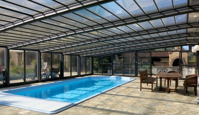 Beautiful villa for 4 people with pool, WIFI, TV, terrace and pets allowed