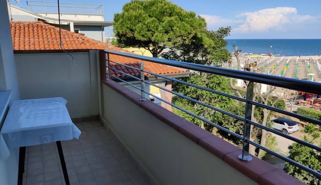 Cozy accommodation with sea view terrace
