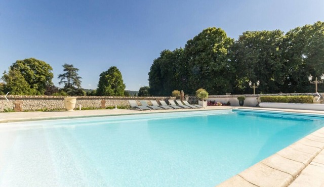 Grande Villa D'exception en Normandie Tennis, Piscine in Muids