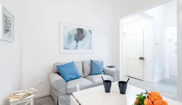 GuestHost - Bright and functional 35 sqm apartment, able to accommodate up to 2 people, located on the first floor (without elevator) of a building within Gioberti district. The property is located in a lively neighborhood, full of services and well serv