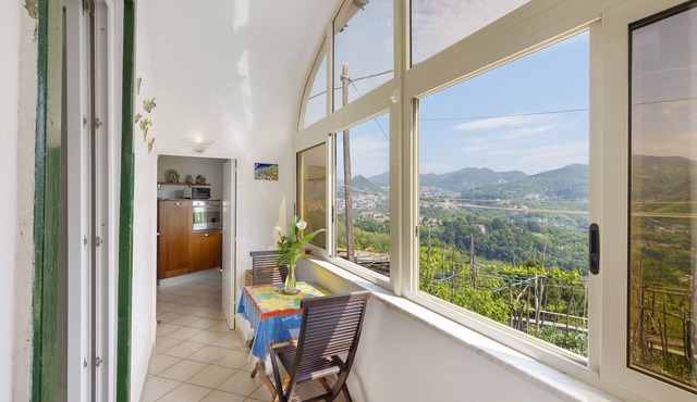 Holiday Home 'Fortalba House Amalfi Coast' with Sea View, Wi-Fi and Air Conditioning