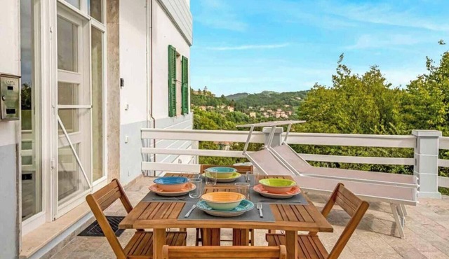 Imagine waking up every morning with a spectacular view of the sea; Eco del Cuore will offer you enchanting views that will leave you speechless.Spacious and tastefully furnished, it is the perfect place to spend summer evenings.You can organize outdoor