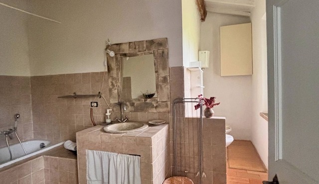 La Fratta ArtHouse in Umbria Room R +shared bathroom-Loft and small lounge area.