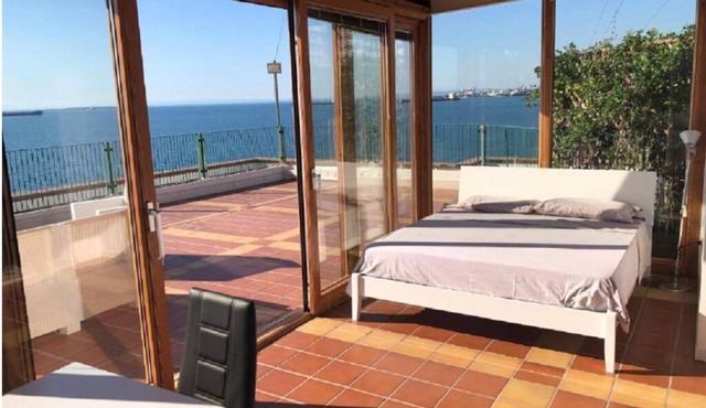 La Suite Del Mare: Sea View Penthouse, 200sqm Terrace and Private Parking
