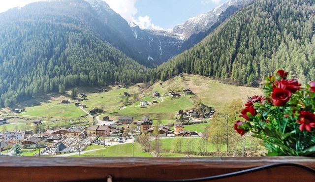 Loft Panorama: Mountain Views, 7 Beds, 2 Bathrooms in Val di Rabbi