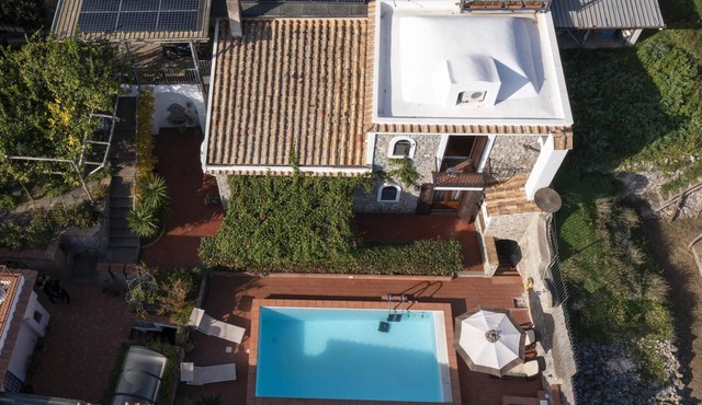 Miramare villa with pool. Amalfi Coast
