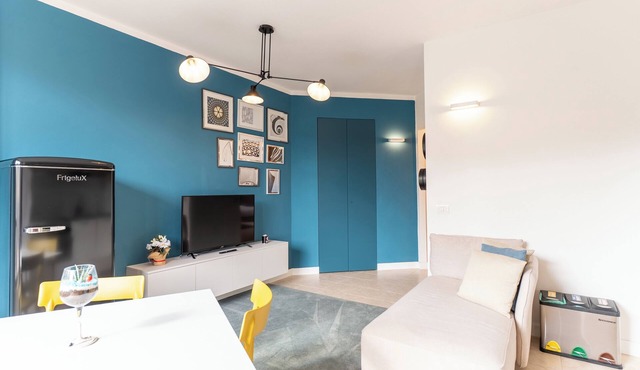 Modern apartment 3, 5M Montepulciano with parking
