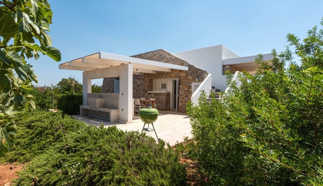 Modern villa with plunge pool near the beaches