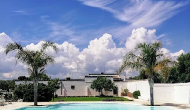 Spacious Double Room in Ancient Masseria Near the sea in a Quiet Olive Trees