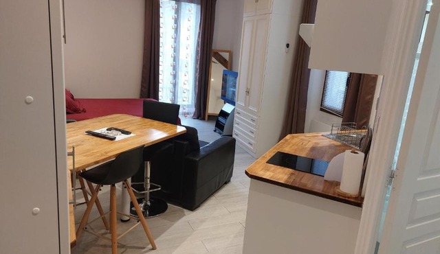 Studio meublé au pied du Mercantour