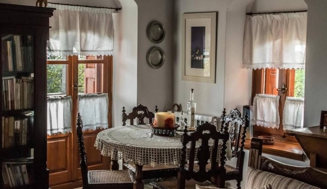 Three Levels Stone Villa in psarion