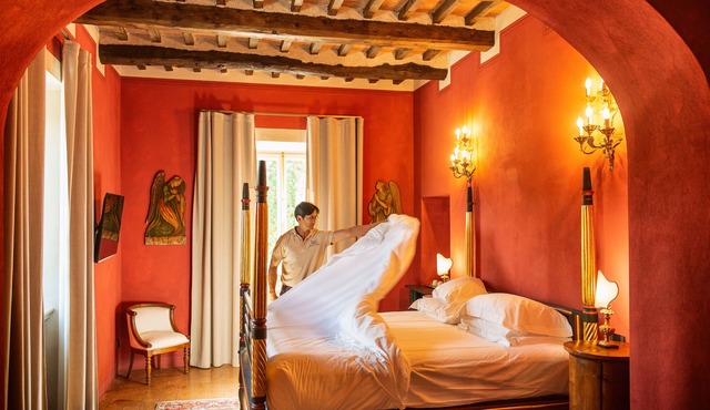 Villa Le Prata - Residenza del Vescovo in Montalcino