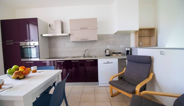 Wonderful private villa for 6 people with A/C, WIFI, TV and panoramic view