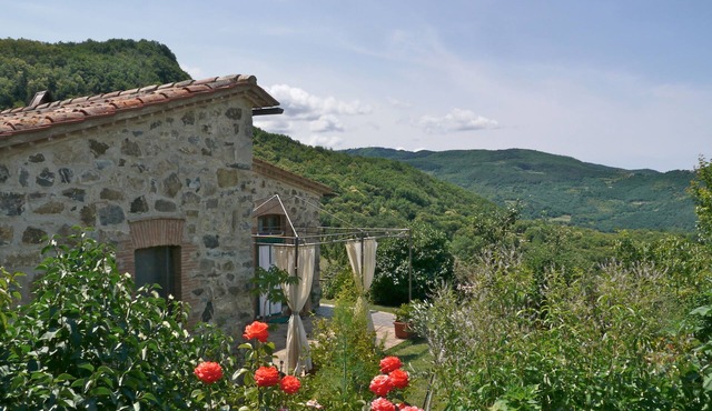 wrapped in the scent of Mediterranean flowers and herbs
