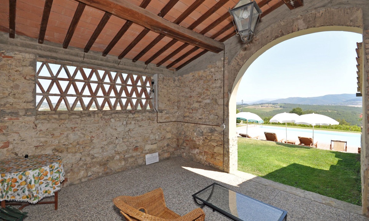 San Casciano in Val di Pesa Apartment | Cosy apartment with pool, WIFI, TV, pets allowed and panoramic view, close to Greve In Chianti