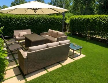 Two-Bedroom Deluxe Apartment with Garden View