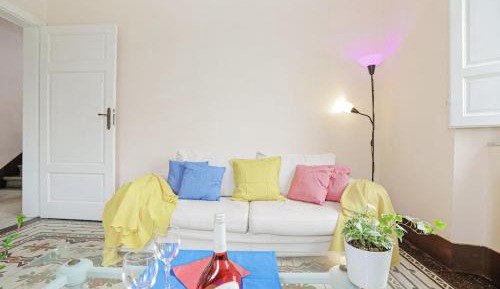 Deluxe Two-Bedroom Apartment with Garden View