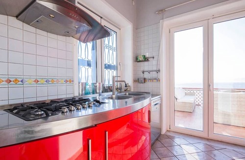Vietri sul Mare Villa | Villa 'Fuenti Bay' with Sea View, Wi-Fi and Air Conditioning